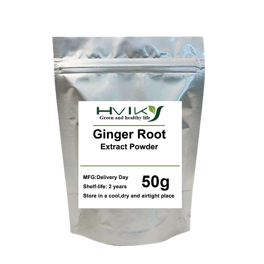 

50-1000g High Quality Ginger Extract Powder Gingerol 5% Ginger Root Extract
