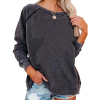 2021 new solid color oversized sweatshirts women gray fall winter pullovers couple clothes casual loose hoodies big size xxxxxl