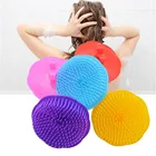 Силиконовая щетка для волос шампунь Кисть для головы гребень уход за волосами Расческа Щетка для душа ванна спа массаж для похудения щетка Здравоохранение