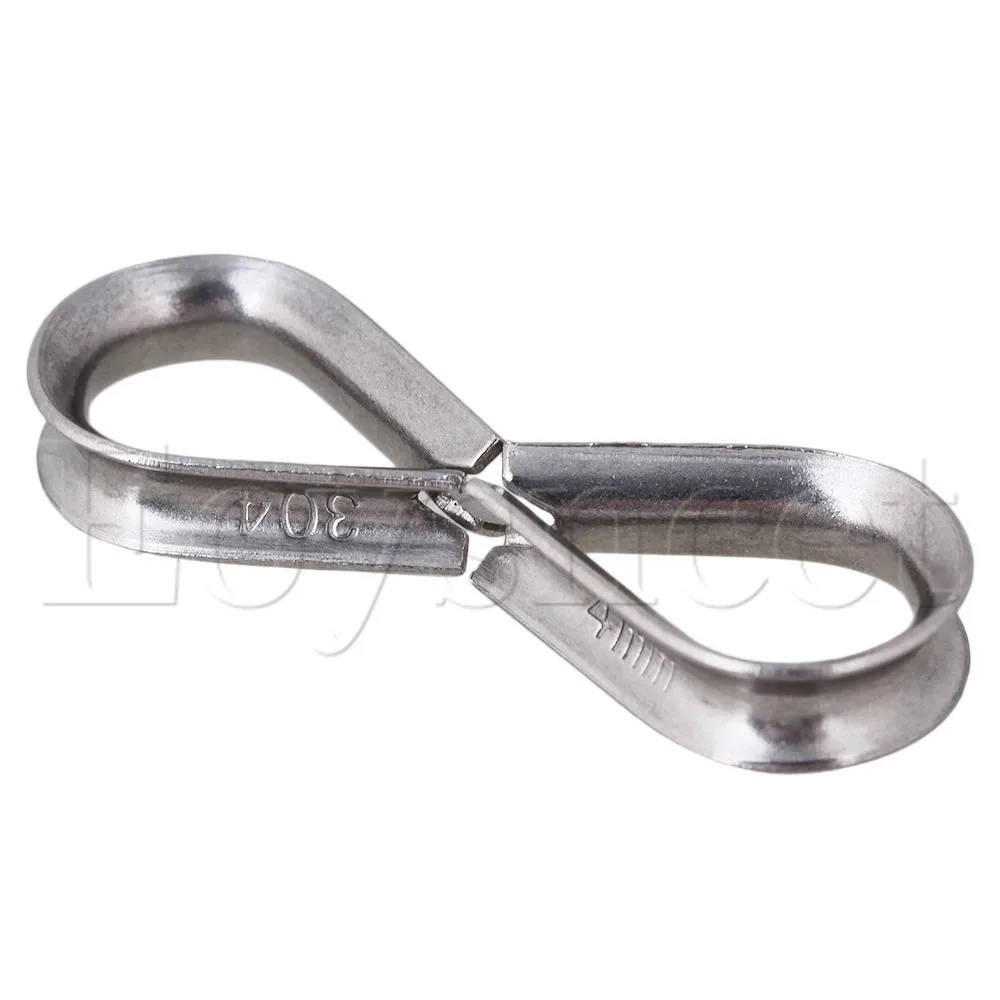 20x серебро 304 нержавеющая сталь трос якорь линия наперсток Европейский стиль