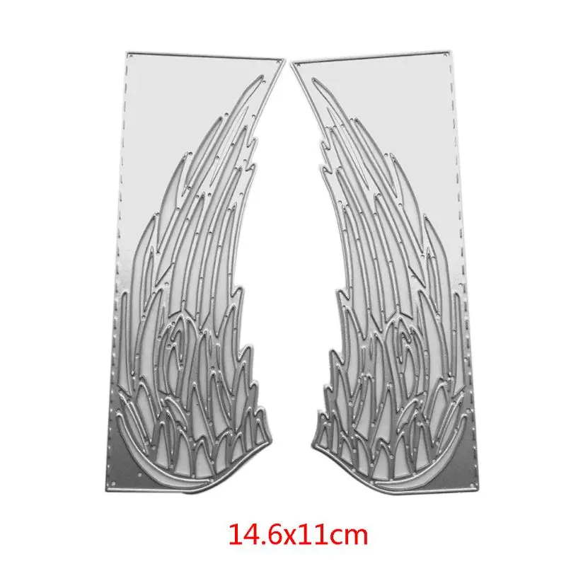 Металлические Вырубные штампы в виде крыла искусственная кожа бумажная карта с
