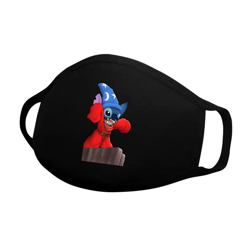 Мультипликационная Зимняя Маска для лица Disney хлопковая Пылезащитная