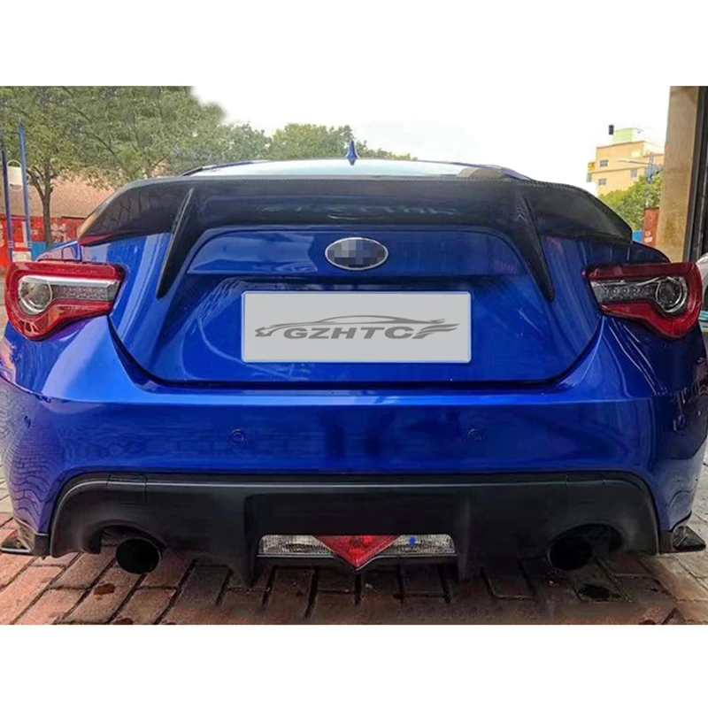 Задний диффузор из углеродного волокна для TOYOTA GT86 FT86 Subaru BRZ бампер задняя губа