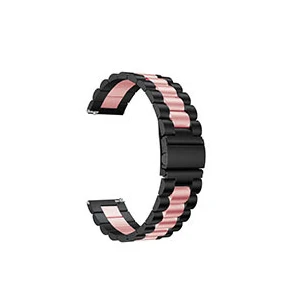 Black pink Металлические ремешки из нержавеющей стали для POLAR VANTAGE M умные наручные часы ремешок для Vantage M Замена аксессуары браслет ремешок для часов - Цвет ремешка: Black pink