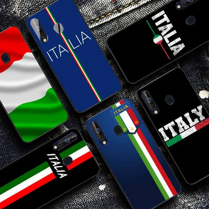 

Yinuoda Italy Flag Phone Case for Samsung A51 01 50 71 21S 70 31 40 30 10 20 S E 11 91 A7 A8 2018