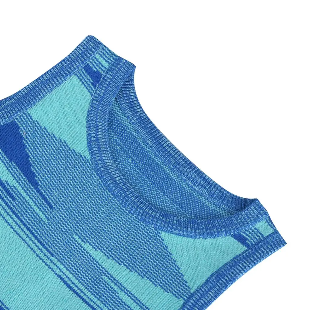 

Women Sexy Sleeveless Slim Dress Eleagnt Tie Dye Knitted Tanks Dress Summer U-neck Bodycon Package Hip Pencil Short Mini Dress