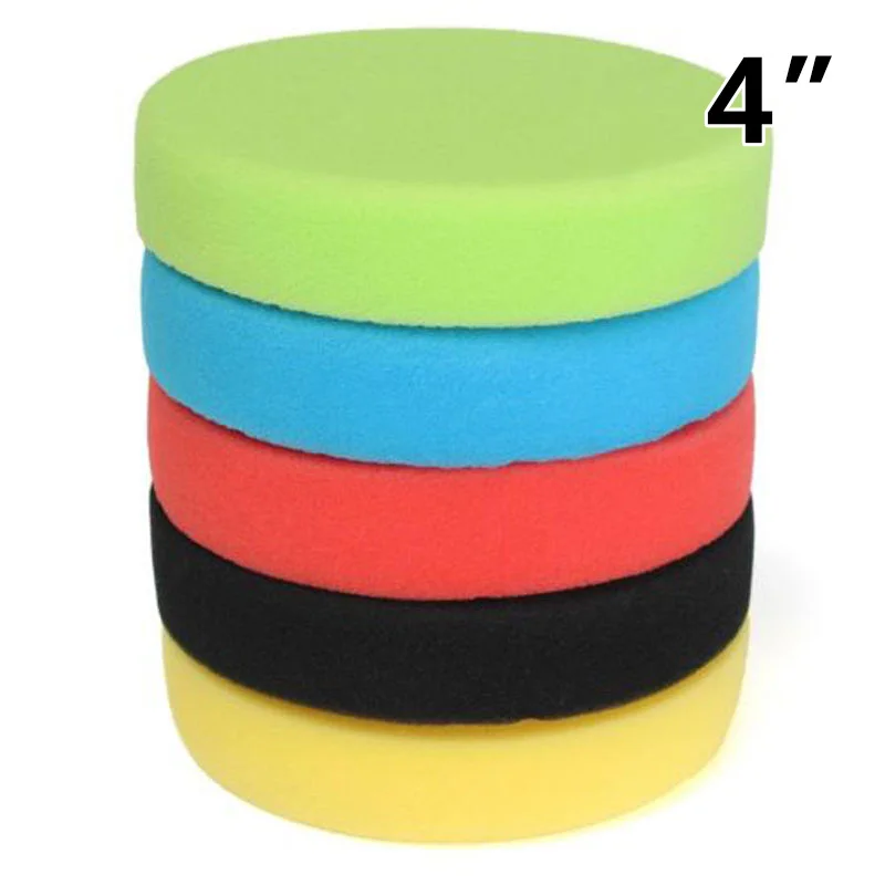 Detailing Polishing pads Waxing Mitts Kit Disc Car Automotive Tools Round | Автомобили и мотоциклы