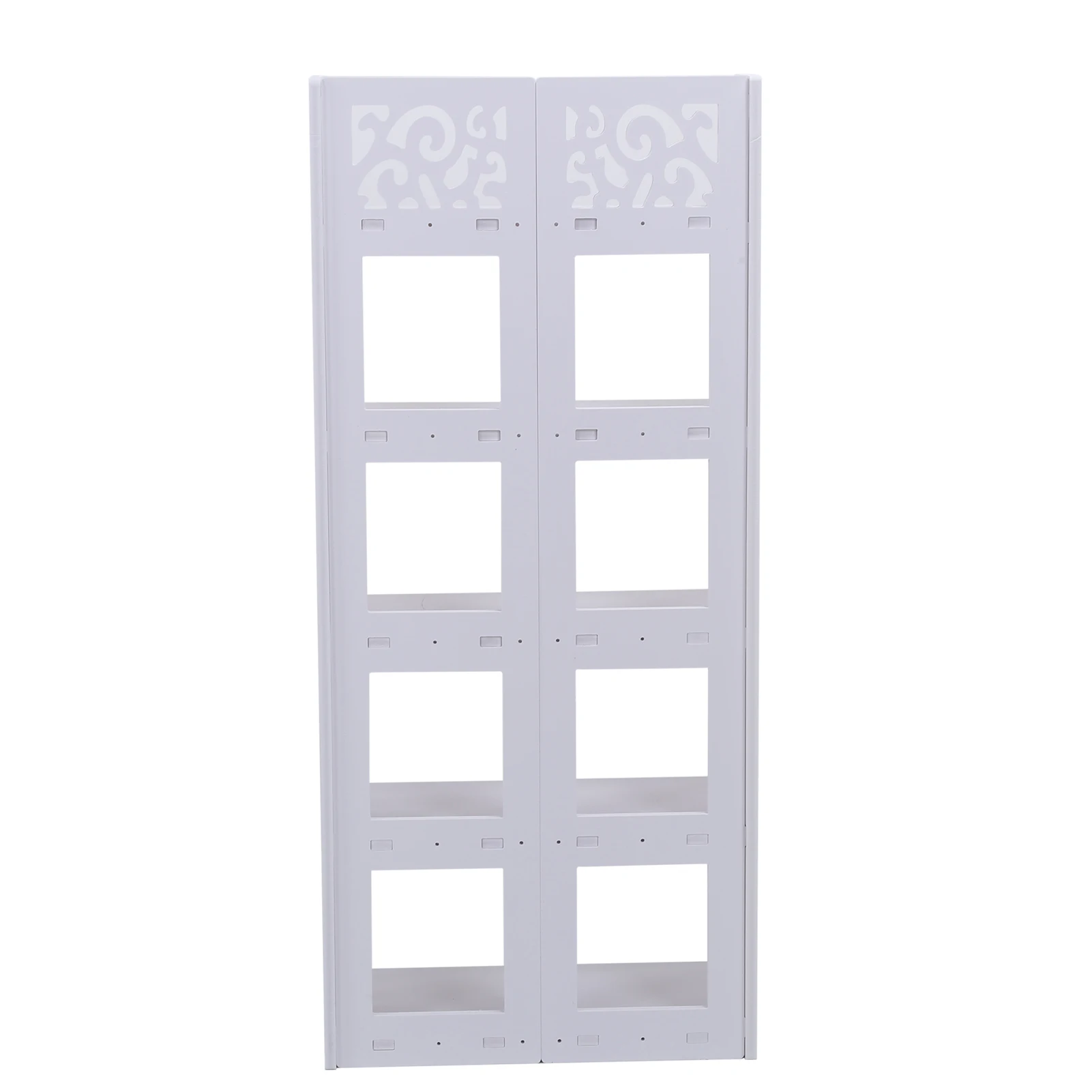 Полка для хранения обуви из ПВХ 5 уровней полка полка-органайзер мебель дома