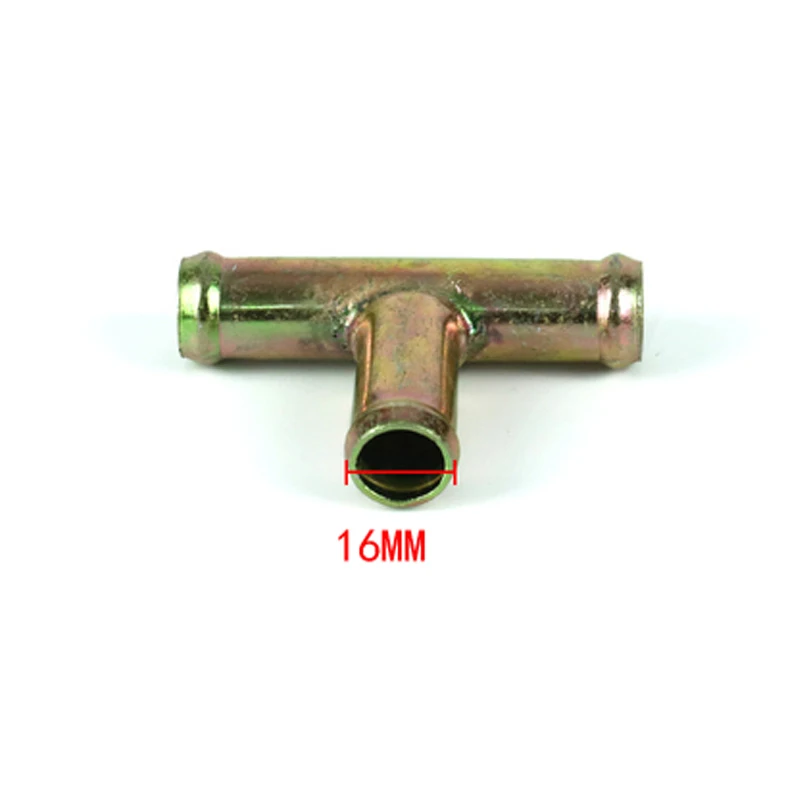 16 мм железное крепление равный тройник совместных для авто водяной бак