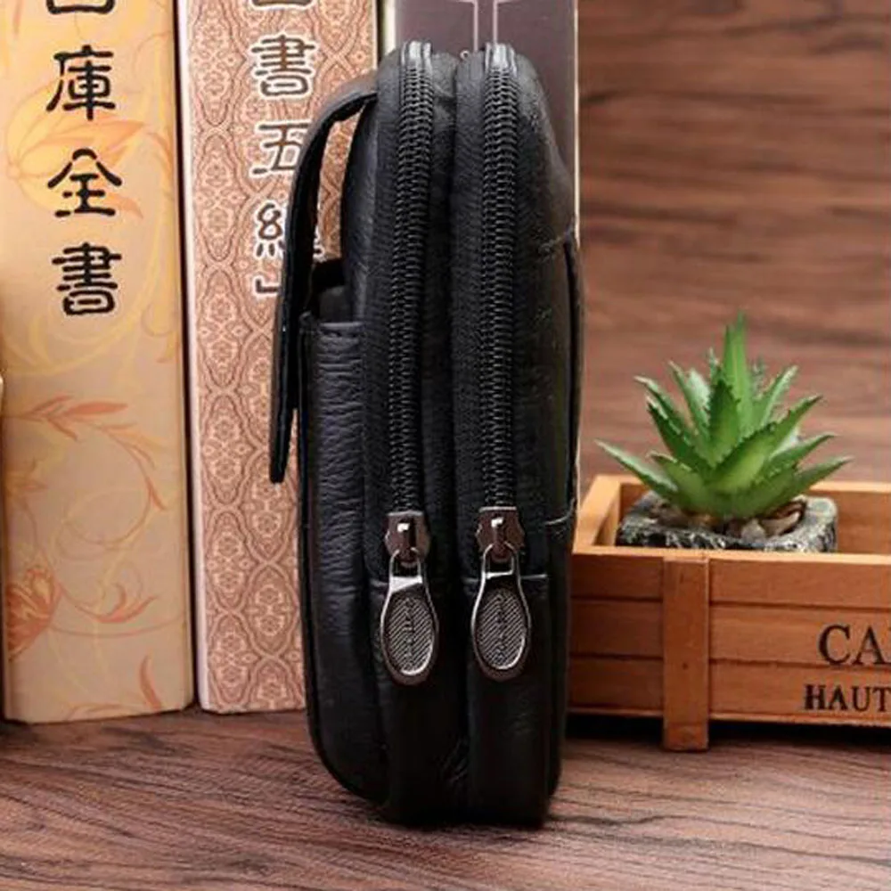 Высокое качество Мужская поясная сумка мобильный сотовый Чехол для телефона