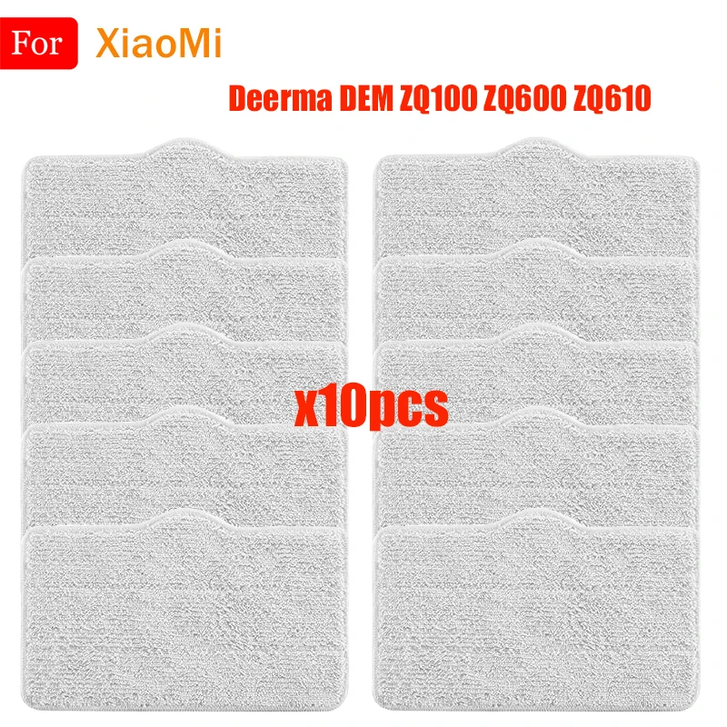 

СС очищающие подушечки для XiaoMi Deerma DEM ZQ100 ZQ600 ZQ610 рукоять паровой пылесос для уборки тряпка тряпкой Замена аксессуары