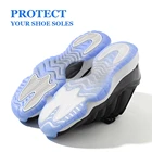 1 комплект 2 предмета обувь протектор для подошвы Стикеры для кроссовки Нижняя сцепление с поверхностью земли обуви Защитная подошва стелька вкладыш дропшиппинг подошвы