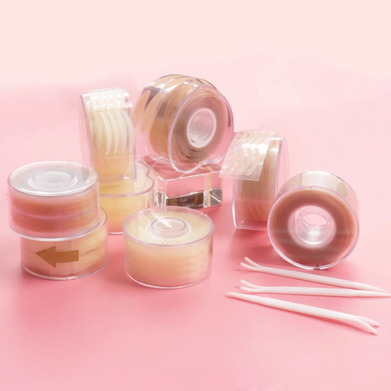 600 шт./кор. дешевая невидимая наклейка для век кружевные полоски подтяжки глаз