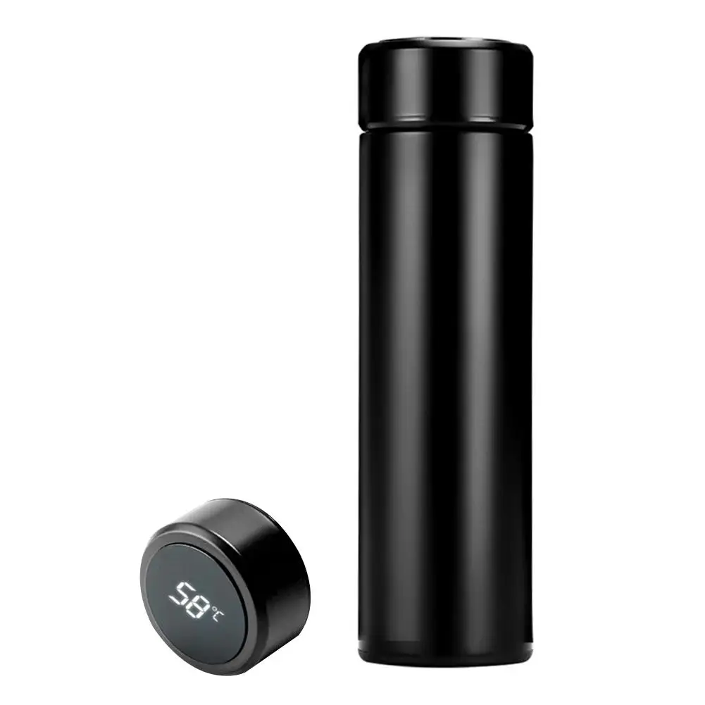 500 мл температурный дисплей из нержавеющей стали термоизолированная бутылка для