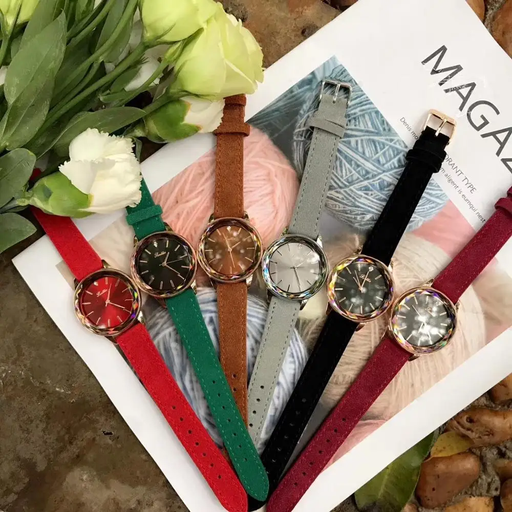 2019 new fashion casual analog Wrist Watches for women round dial wristwatch montre | Наручные часы