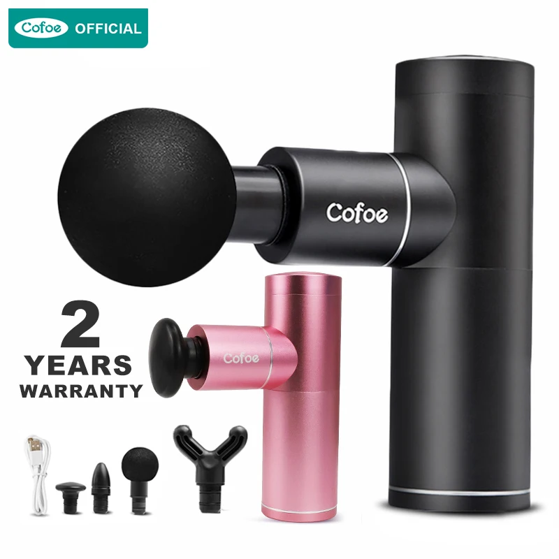 

Cofoe mini Massage Gun Electric Neck Massager Smart Hit Fascia Gun for Body Massage Relaxation Fitness Muscle Pain Relief