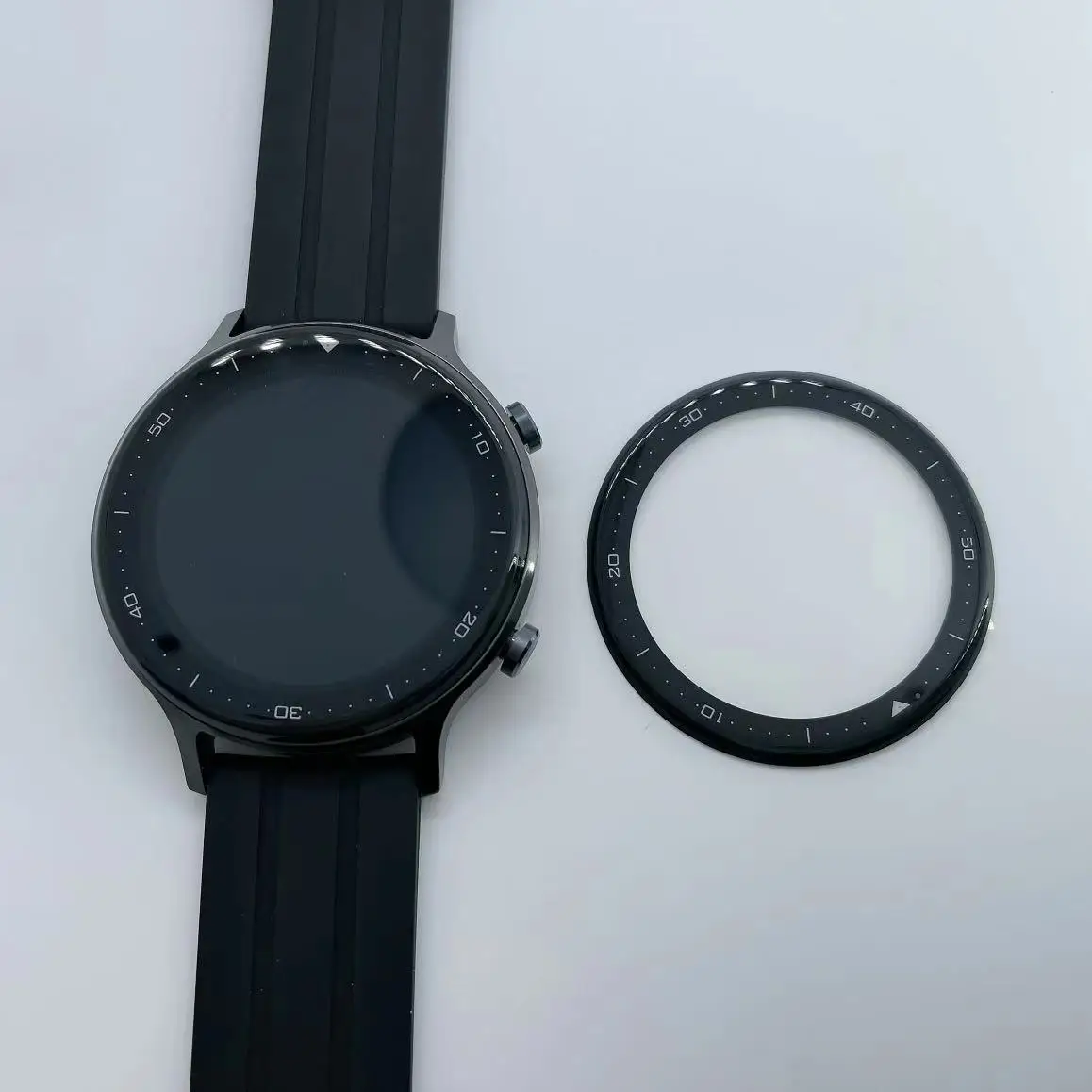 Мягкая прозрачная защитная пленка для Realme Watch S полная крышка экрана изогнутая |