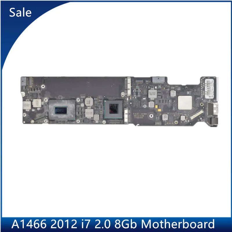 

Original 13" A1466 Motherboard 820-3209-A 2012 For MacBook Air 13.3" A1466 i7 2.0GHz 8GB Logic Board Main Board Tested