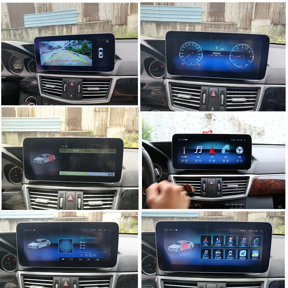 Автомобильный мультимедийный плеер стерео GPS DVD Радио Навигация Android экран для