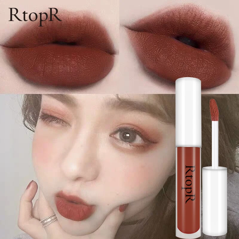 

RtopR Lip Makeup Non-stick Cup Lipstick Lip Gloss Lasting Moisturizing Cosmetic Lipstick Matte Waterproof Lip Makeup TSLM1