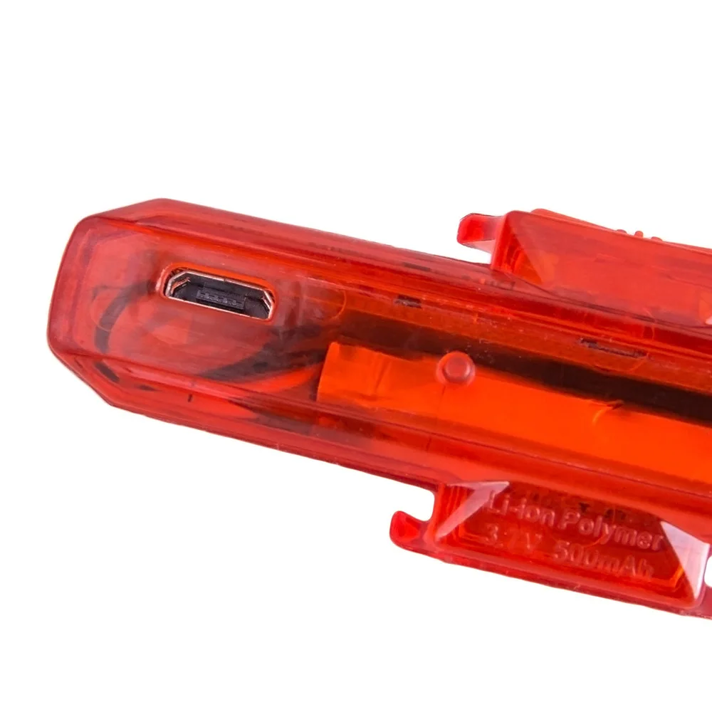 Задний фонарь ZTTO светодиодный ультра яркий красный зарядсветильник через USB