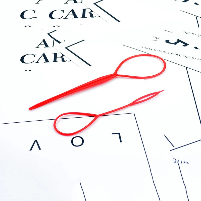 2 предмета в комплекте &quotконский хвост&quot создатель пластик петли Инструменты