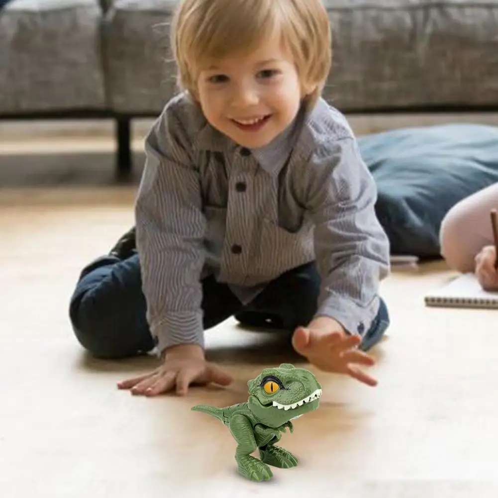 Кусающая руку динозавр экшн-фигурка робот трансформирует для мальчиков мини