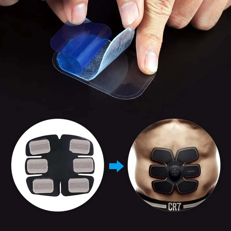 1 шт. сменные гелевые подушечки для живота тонизирующий пояс стимулятор мышц ABS