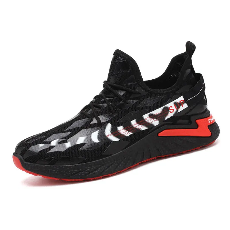 Осенние мужские беговые кроссовки Повседневная Спортивная обувь сетчатые