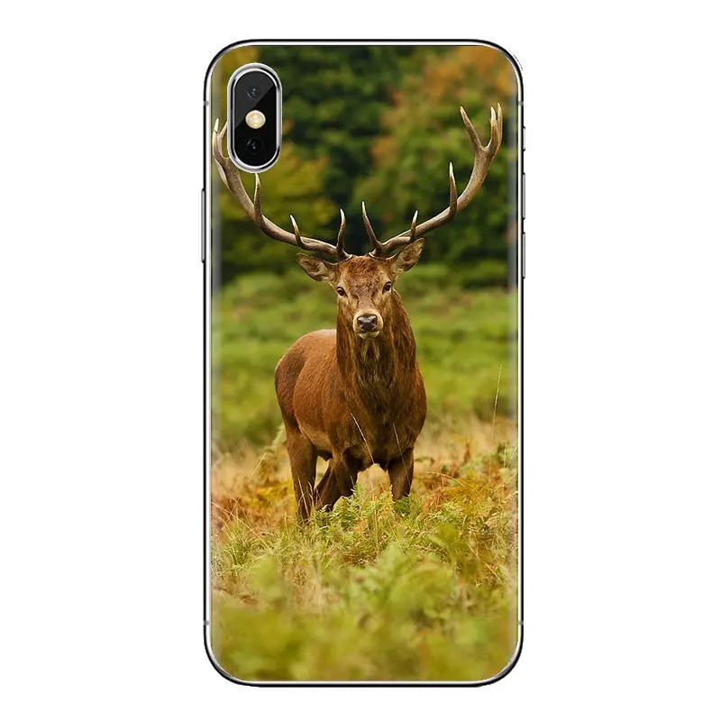 TPU Cover Bag For Huawei Nova 2 3 2i 3i Y6 Y7 Y9 Prime Pro GR3 GR5 2017 2018 2019 Y5II Y6II Merry Christmas Animal wild Elk Deer |