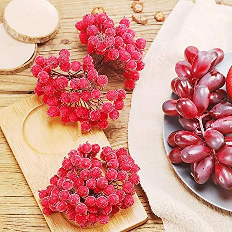 40 шт. искусственные ягоды граната фрукты | Дом и сад