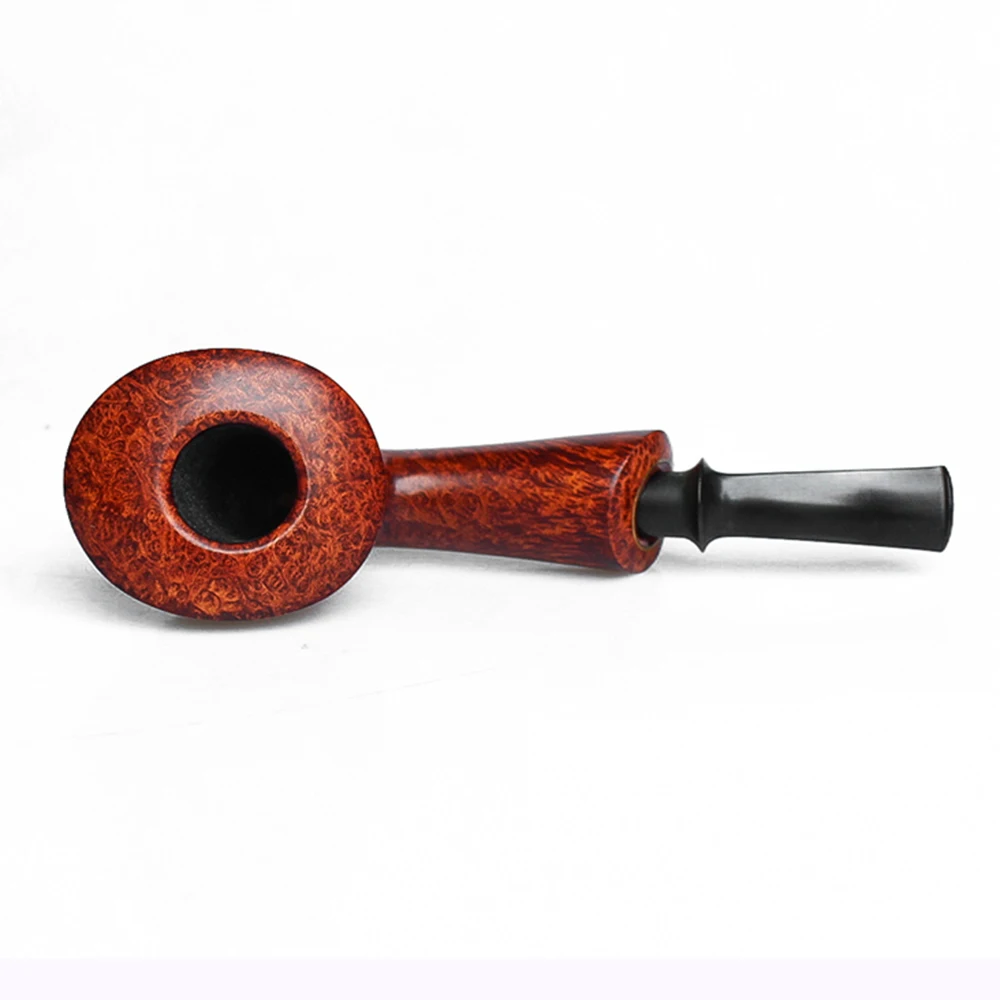 Давид иафиско Гладкий согнутый Дублина ручной работы для курения briar pipe nice flame # S102