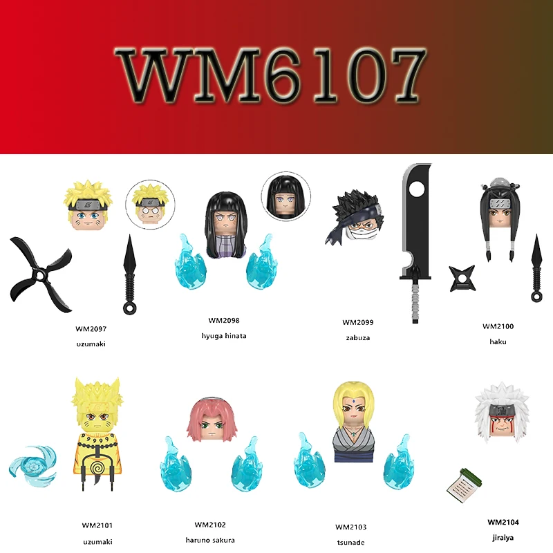 Фигурки аниме WM из игровые конструкторы развивающие игрушки для детей