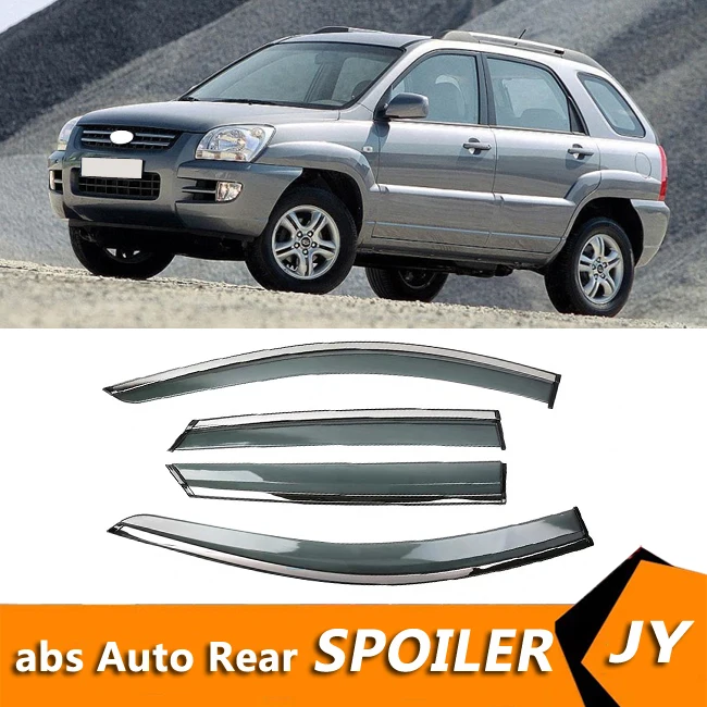 

For KIA SPORTAGE 2005-2006 Window Visor Vent Shades Sun Rain Deflector Guard For KIA SPORTAGE Auto Accessories 4PCS/SET