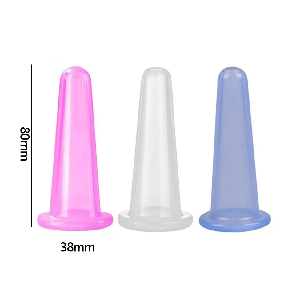 

1PC Anti Age Cups Face Eye Silicone Cupping Massage Cups Health Care Massage Tools Dropshipping