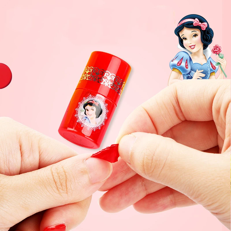 Водорастворимый лак для ногтей Disney Princess игрушки детский макияж моющийся ролевая