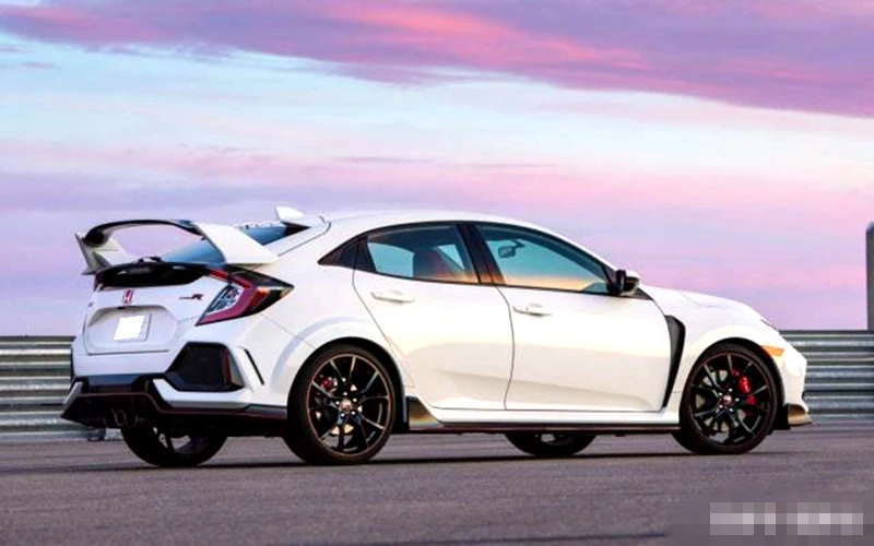 Автомобильные аксессуары для Honda Civic 10TH type R Hatchback задние крыла ABS задний спойлер задний багажник багажника крыло автомобиля Стайлинг