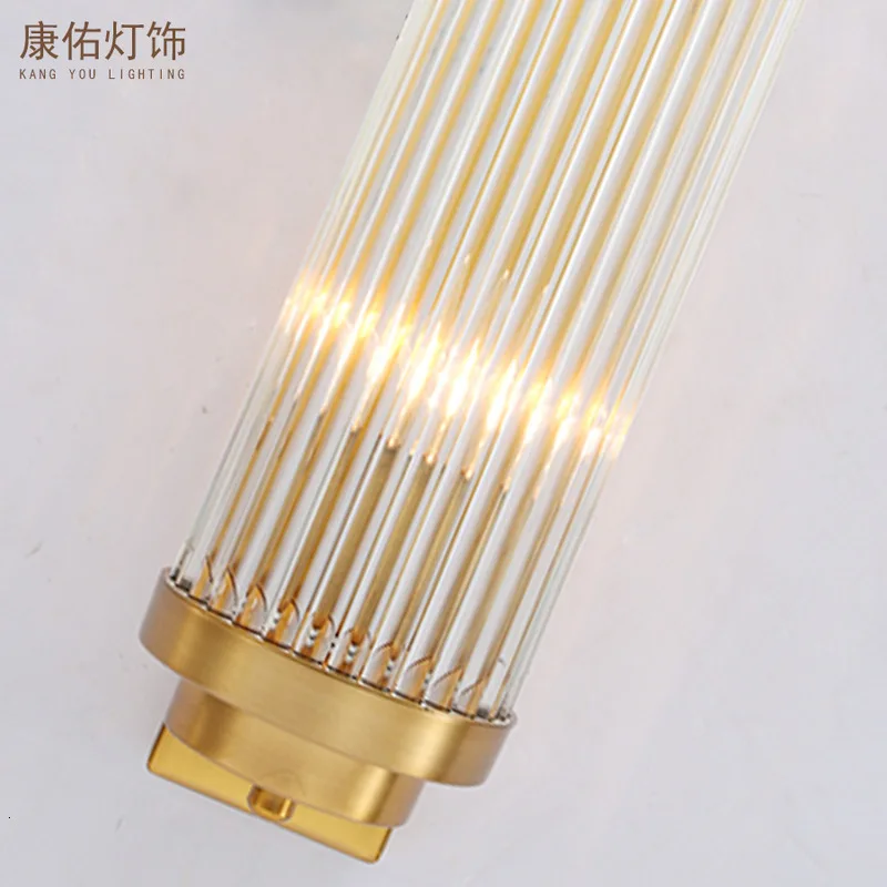 Светильник Настенный в стиле ретро RH K9 с кристаллами лампа G9 американском для