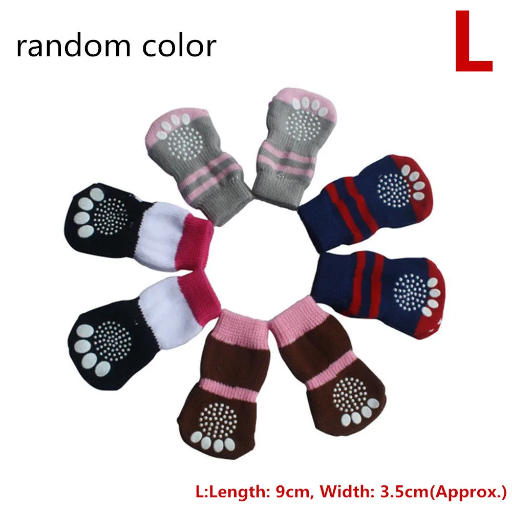 4 шт. милые теплые мягкие дышащие Нескользящие Хлопковые вязаные носки унисекс