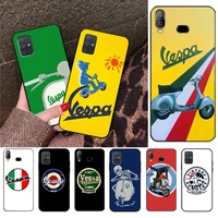 cutewanan vespa scooter phone case for samsung a10 a20 a30 a40 a50 a70 a80 a71 a91 a51 a6 a8 2018