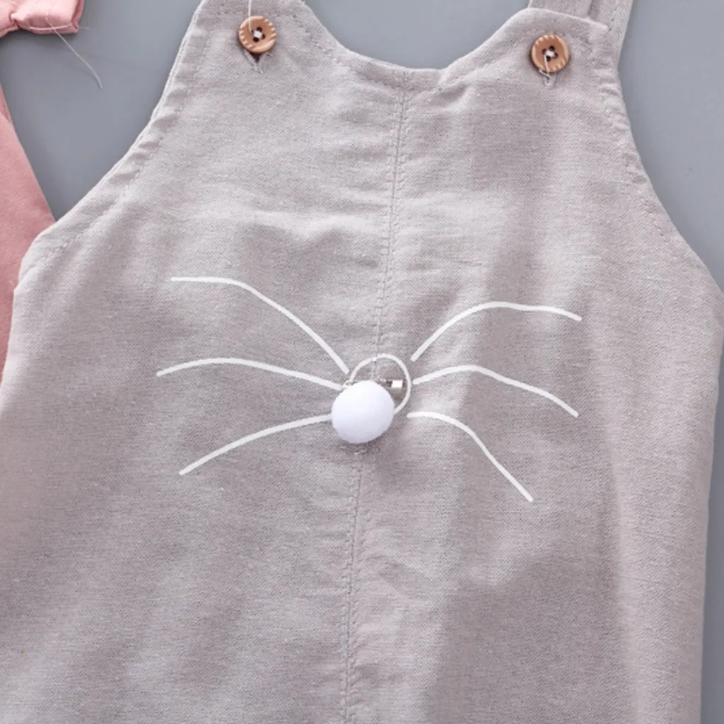 Комплект одежды для новорожденных девочек с изображением кошек летний костюм