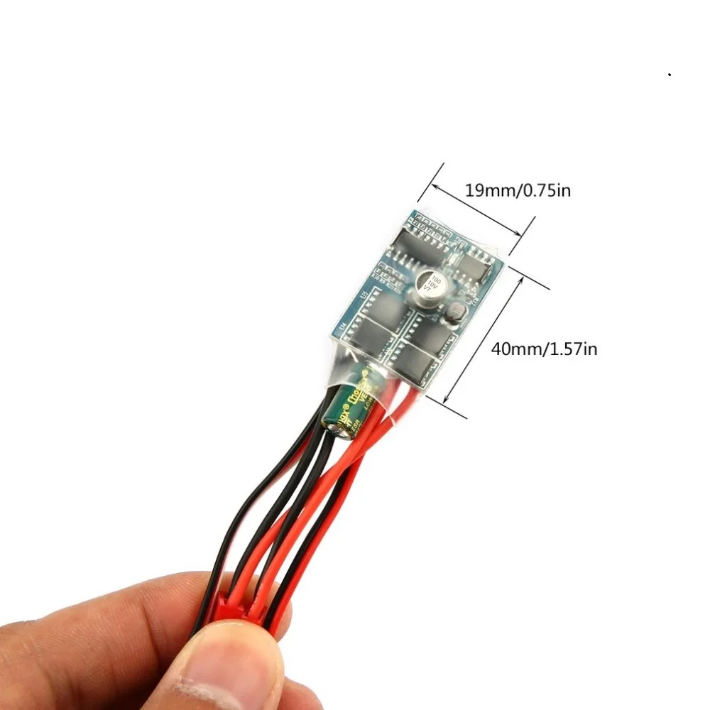 

DIY Mini 30A ESC Car Boat Using Bidirectional 30A Miniature Brushed ESC Electric Speed Controller Without brake Easy Install