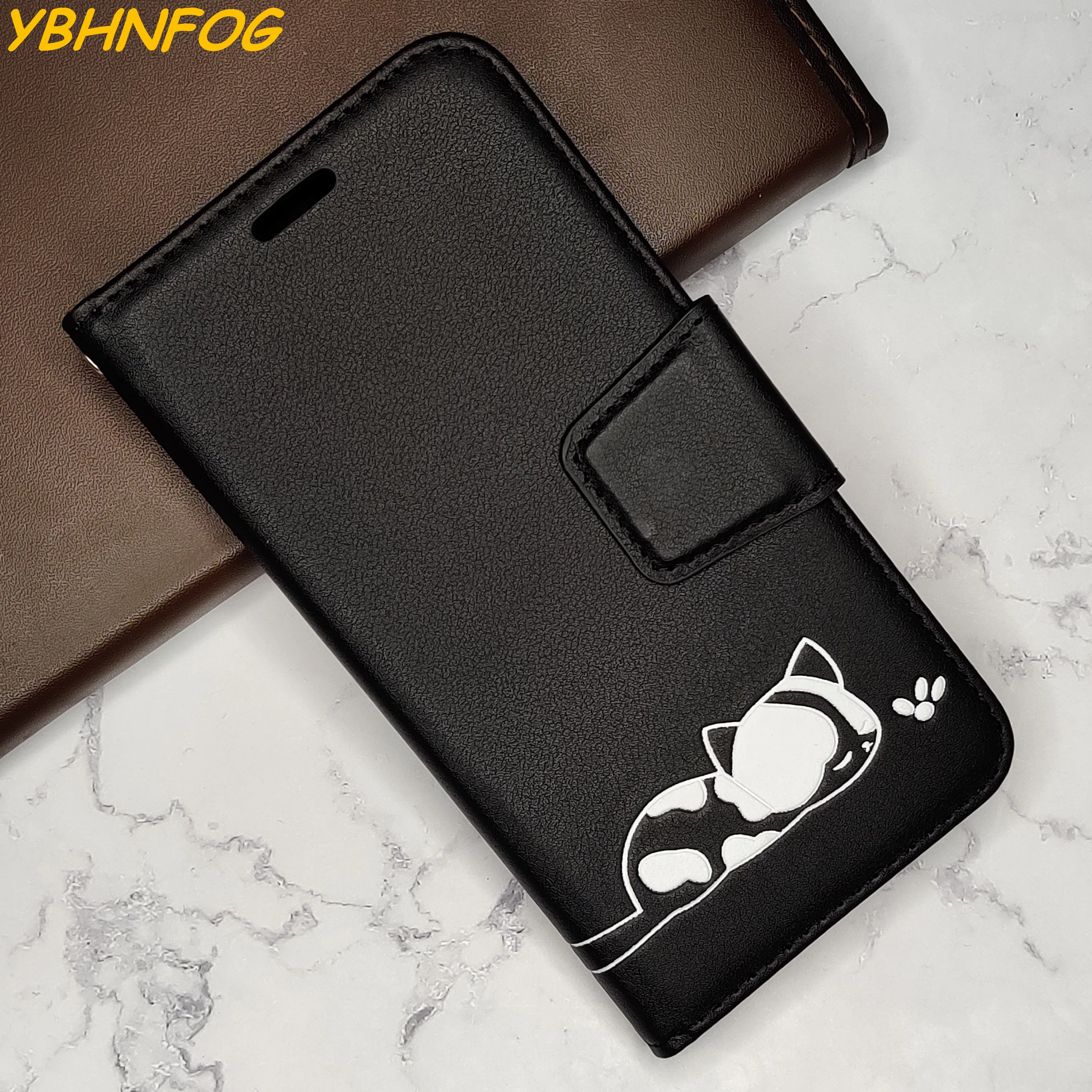 Из искусственной кожи чехол-бумажник чехол для huawei Y6 Pro Y7 премьер- карты футляры на липучке для huawei Honor 8A Honor 10 20 Lite, флип-чехол с функцией подставки