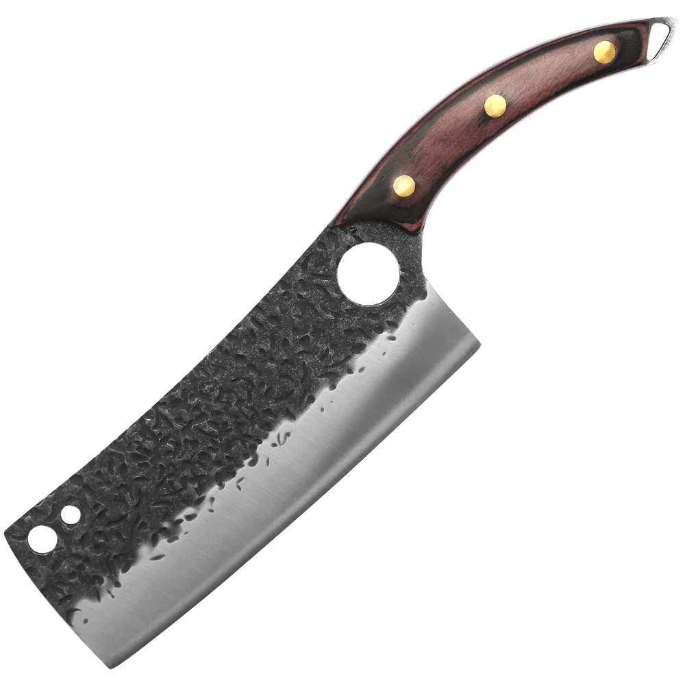 XYj крутой кухонный нож из нержавеющей стали 7 5 дюйма в японском стиле Nakiri