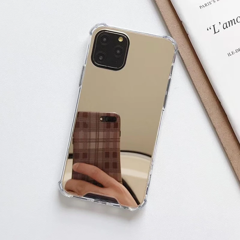 Чехол на четыре угла для Samsung Galaxy S10 S9 S8 Plus S10e Note 9 8 10 зеркальный чехол роскошный |