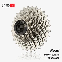 thinkrider road bike 9 10 11 speed cassette x7 a1 x5 bike trainer bicycle flywheel rear gear suitable for 11 speed road bikes