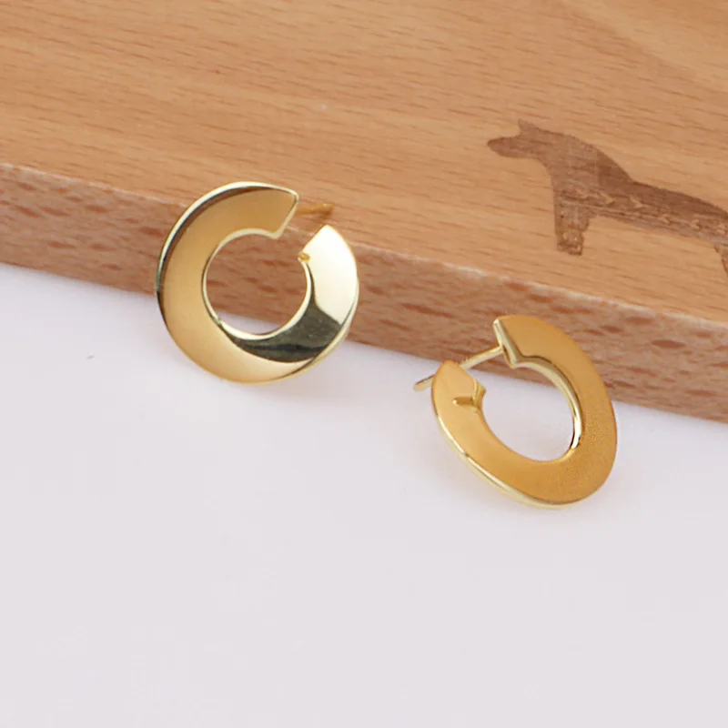 Женские Висячие серьги с буквой Silvology сережки из стерлингового серебра 925 пробы