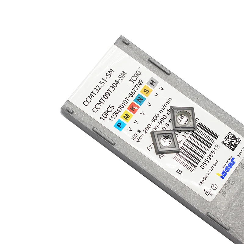 10 шт. CCMT09T304 SM IC907 инструменты расточка CCMT 09T304 карбид Вставки токарный станок резак