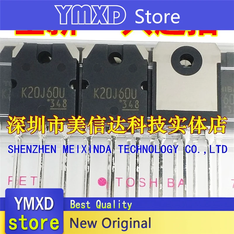 10 шт./лот новый оригинальный K20J60U 20 A600V TK20J60U лампа с холодным катодом в TO-247 в наличии