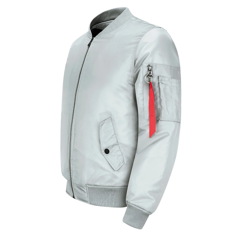 Осенне зимняя новая модная брендовая мужская повседневная куртка бомбер
